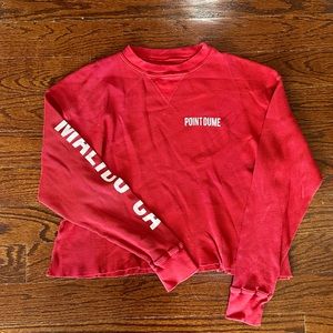 Brandy Melville Point Dune Malibu CA Thermal Shirt